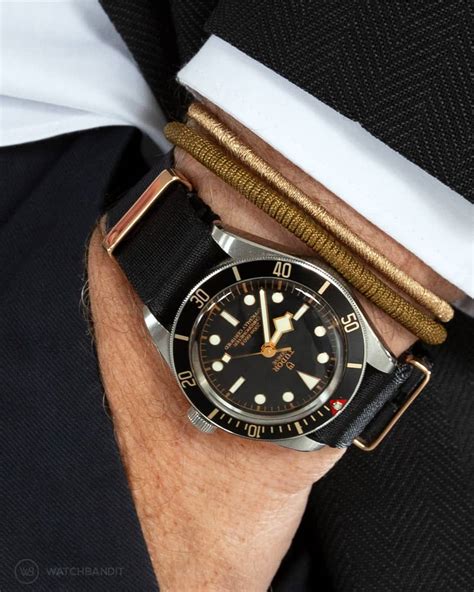 tudor black bay watch strap